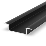 Profil LED - P14-1 czarny lakierowany