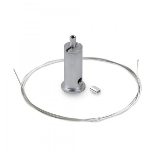 Zestaw mocowań RG-1 srebrna satyna