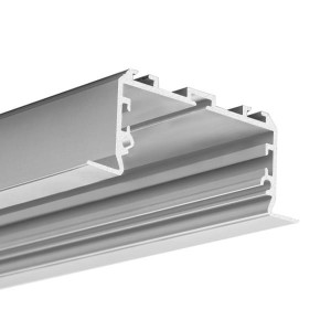 Profil LARKO-50 srebrny anodowany z przesłoną