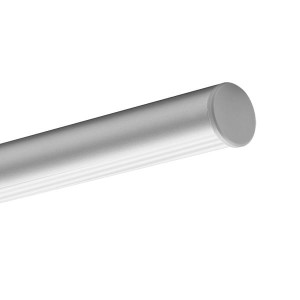 Profil OLEK srebrny anodowany z przesłoną