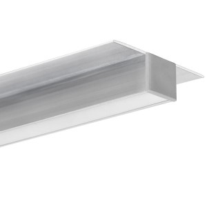 Profil PDS-T srebrny anodowany z przesłoną