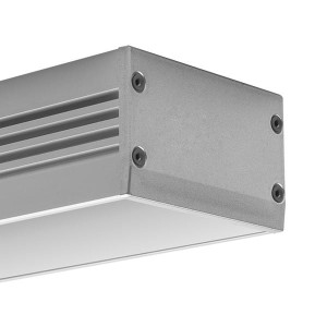 Profil SEPOD srebrny anodowany z przesłoną