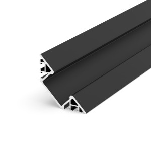 Profil LED - P7-1 czarny lakierowany