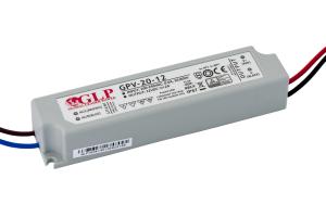 Zasilacz 12V/2A, CV, IP67 plastic, LED