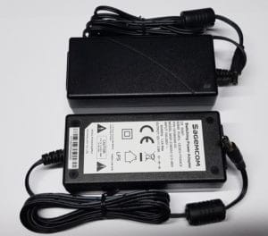 Zasilacz Sagemcom 12V 3,8A wtyk DC 5,5/2,1mm