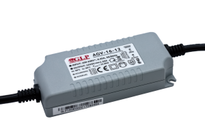 GLP: zasilacz 12V/1.33A, CV, IP40, plastic case