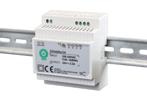 Zasilacz DIN 24V/2.5A, plastic